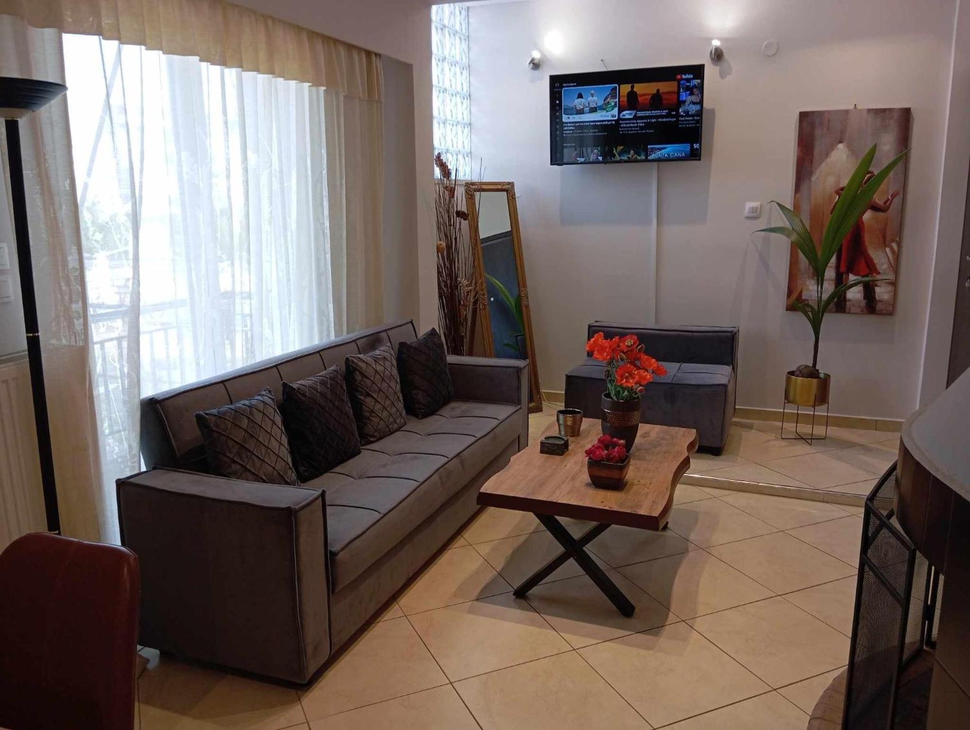 The Genius Apartment 3 Rooms, Α Floor 3 Υπνοδωμάτια, A Όροφος Афины Экстерьер фото
